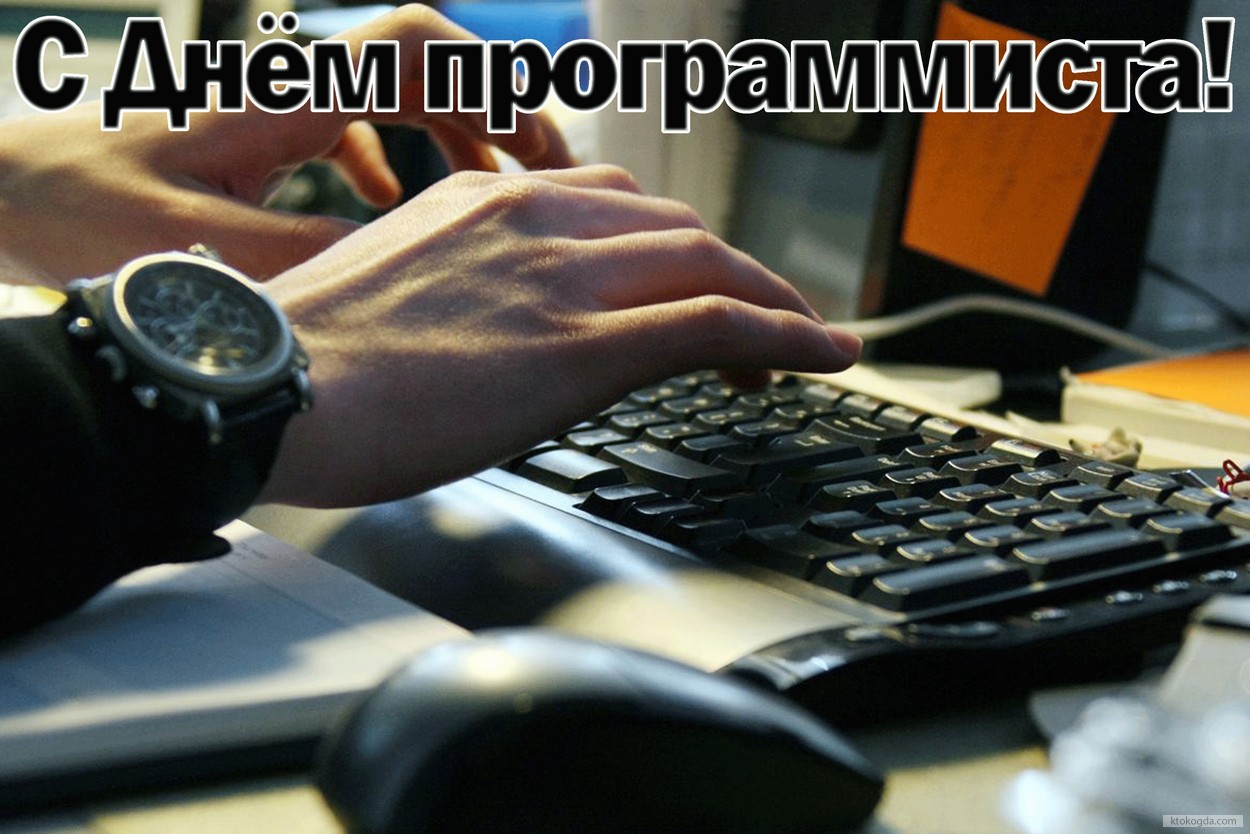 Открытка с Днем программиста