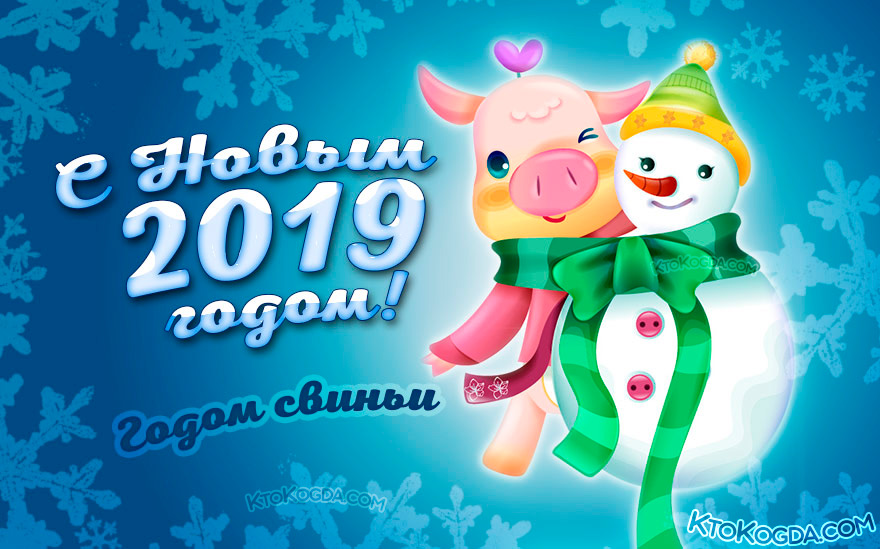 Год свиньи 2019