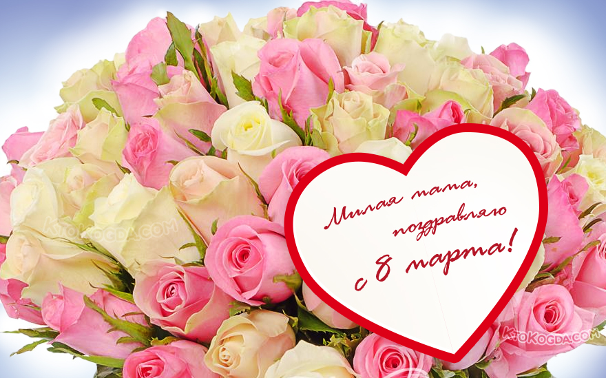 Милая мама, поздравляю
