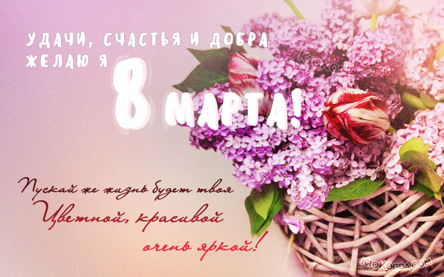 Пуская же жизнь будет твоя цветной, красивой, очень яркой