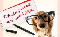 С днем знаний, мой юный друг